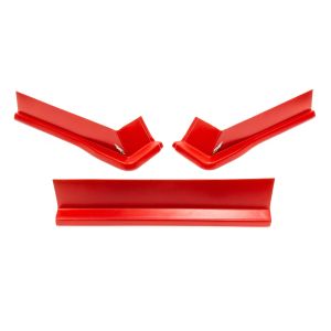 FIVESTAR #3022-417-R Modified Aero Valance 3pc. Red