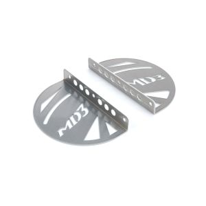 FIVESTAR #32000-47851-A Spoiler End Plates MD3 Alum (Pair)