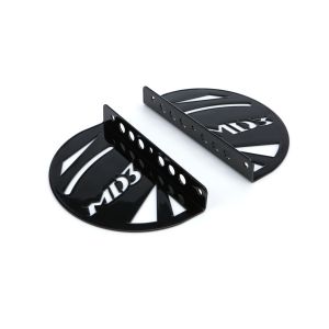 FIVESTAR #32000-47851-B Spoiler End Plates MD3 Black (Pair)