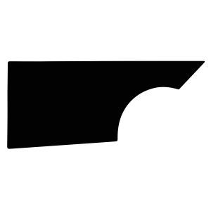 FIVESTAR #32001-27351-BR Quarter Panel Dirt Right Side Black