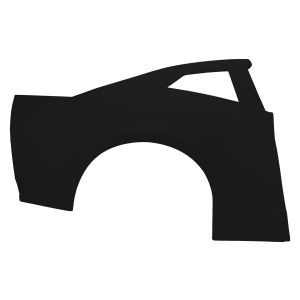 FIVESTAR #33131-27151-BR Quarter Panel RH Black Stock Car Plastic