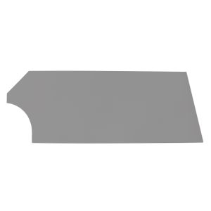 FIVESTAR #34001-21051-GR Door High Impact Plastic Gray Right