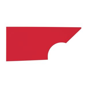 FIVESTAR #34001-27351-RR Qtr Panel High Impact Plastic Red Right