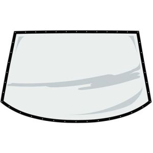 FIVESTAR #574-6111-3B Rear Window ABC Molded .093 w/Blk Border Uncoat