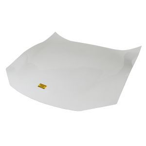 FIVESTAR #670-3301-W ABC Flat Hood Std Weight Composite White
