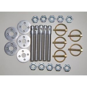 FIVESTAR #803 Hood Pin Kit 1/2in Alum