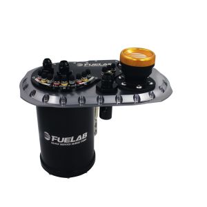 FUELAB FUEL SYSTEMS #62810-0 Surge Tank QSST Titanium W/O Fuel Pump