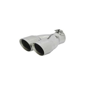 FLOWMASTER #15307 Exhaust Tip Logo Embossed  Polished