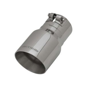FLOWMASTER #15377 Exhaust Tip Embossed Logo Polished