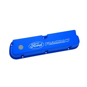 FORD #M-6582-LE302BL Valve Cover Set Aluminum 302 Blue Laser Etched