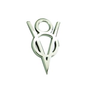 FORD #M-7843-V8 Chrome V-8 Badge