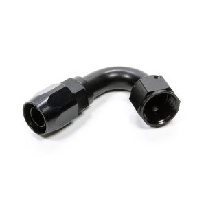 FRAGOLA #112010-BL #10 x 120 Power Flow Hose End - Black
