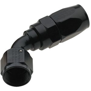 FRAGOLA #226006-BL Hose Fitting #6 60 Deg Pro-Flow Black