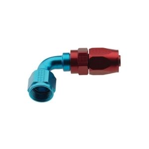 FRAGOLA #229005 Hose Fitting #6 90 Deg. to #8 Hose