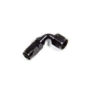 FRAGOLA #229009-BL Hose Fitting #10 90 Deg. to #8 Hose Black
