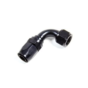 FRAGOLA #229011-BL Hose Fitting #10 90 Deg. to #12 Hose Black
