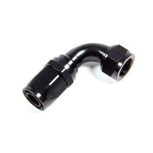 FRAGOLA #229013-BL Hose Fitting #12 90 Deg. to #16 Hose Black