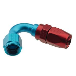 FRAGOLA #231205 Hose Fitting #6 120 Deg. to #8 Hose