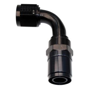 FRAGOLA #2609006 #6 Race-Rite Crimp-On Hose End 90-Degree