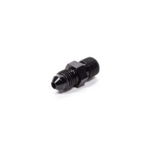 FRAGOLA #481602-BL #4 x 1/16 MPT Straight Adapter Fitting Black