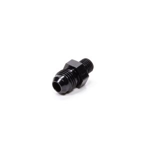 FRAGOLA #481606-BL Straight Adapter Fitting #6 x 1/4 MPT Black