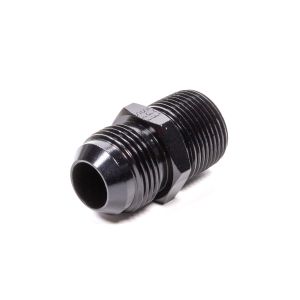 FRAGOLA #481611-BL Straight Adapter Fitting #10 x 3/8 MPT Black