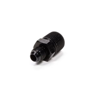 FRAGOLA #481668-BL Straight Adapter Fitting #6 x 1/2 MPT Black