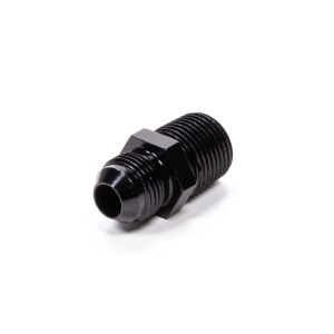 FRAGOLA #481688-BL Straight Adapter Fitting #8 x 1/2 MPT Black