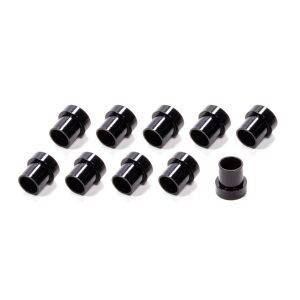 FRAGOLA #481903-BL-10 #3 Alum Tube  Sleeves (10pk) Black