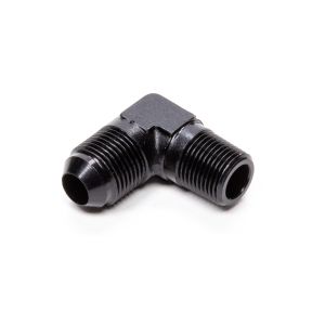 FRAGOLA #482209-BL 90 Deg Adapter Fitting #10 x 3/4 MPT Black