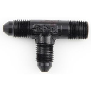 FRAGOLA #482603-BL #3 x 1/8 MPT Tee Fitting Black