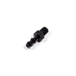 FRAGOLA #484004-BL 1/4 Hose Barb X 1/8 MPT Fitting Black