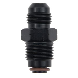 FRAGOLA #491963-BL Male Adapter Fitting #6 x 16mm x 1.5 FI Black