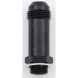 FRAGOLA #491966-BL Adapter Fitting #8 x 9/16-24 Holley Blk