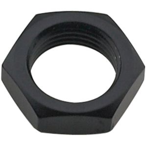 FRAGOLA #492410-BL Bulkhead Nut #10 Black