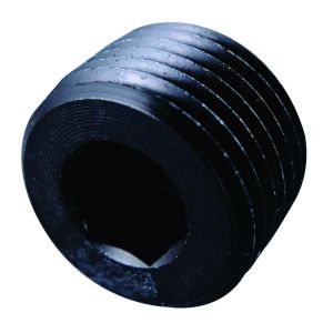 FRAGOLA #493205-BL 1/2 MPT Allen Pipe Black