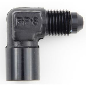 FRAGOLA #495023-BL #4 Male x 1/8 FPT 90 Deg Gauge Adapter Inline