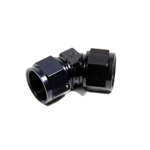 FRAGOLA #496212-BL #12 45-Degree Female Couple Fitting Black