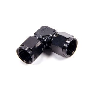 FRAGOLA #496310-BL #10 Female 90 Degree Coupler Fitting Black