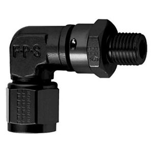 FRAGOLA #499006-BL 6an Female to 6an ORB Male 90-Deg Swivel