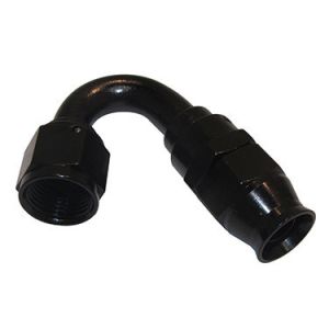 FRAGOLA #681512-BL Hose Fitting #12 150 Deg PTFE Black