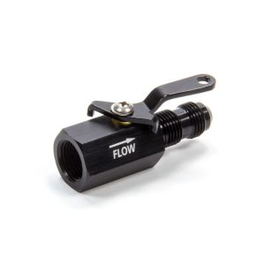 FRAGOLA #961006-BL #6 Shut off Valve Black Female Inlet/Male Outlet