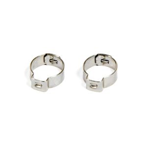 FRAGOLA #999154 #4 Push Lock Clamps 2pk