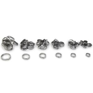 FRAGOLA #999170 Push Lock Clamps 50pk 10-Each  4an - 12an