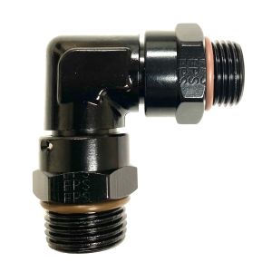 FRAGOLA #999603BL 90-Deg Male ORB Adapter Fitting #6 to #8