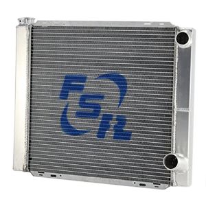 FSR RACING #2619D2 Radiator Chevy Double Pass 26in x 19in