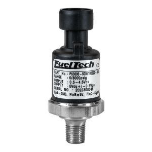 FUELTECH USA #5005100022-BLK 0-1500 PSI Pressure Sensor (Black Series)