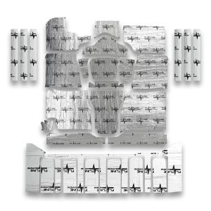 FLATLINE BARRIERS #TABT4040 60-62 GM Truck Low Tunne l Full Insulation Kit