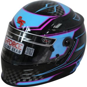 G-FORCE #13005LRGBU HELMET REVO GRAPHICS LRG BLUE SA2020