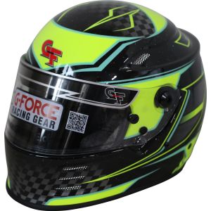 G-FORCE #13005MEDYL HELMET REVO GRAPHICS MED YELLOW SA2020